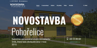 Vlastní stránka nemovitosti